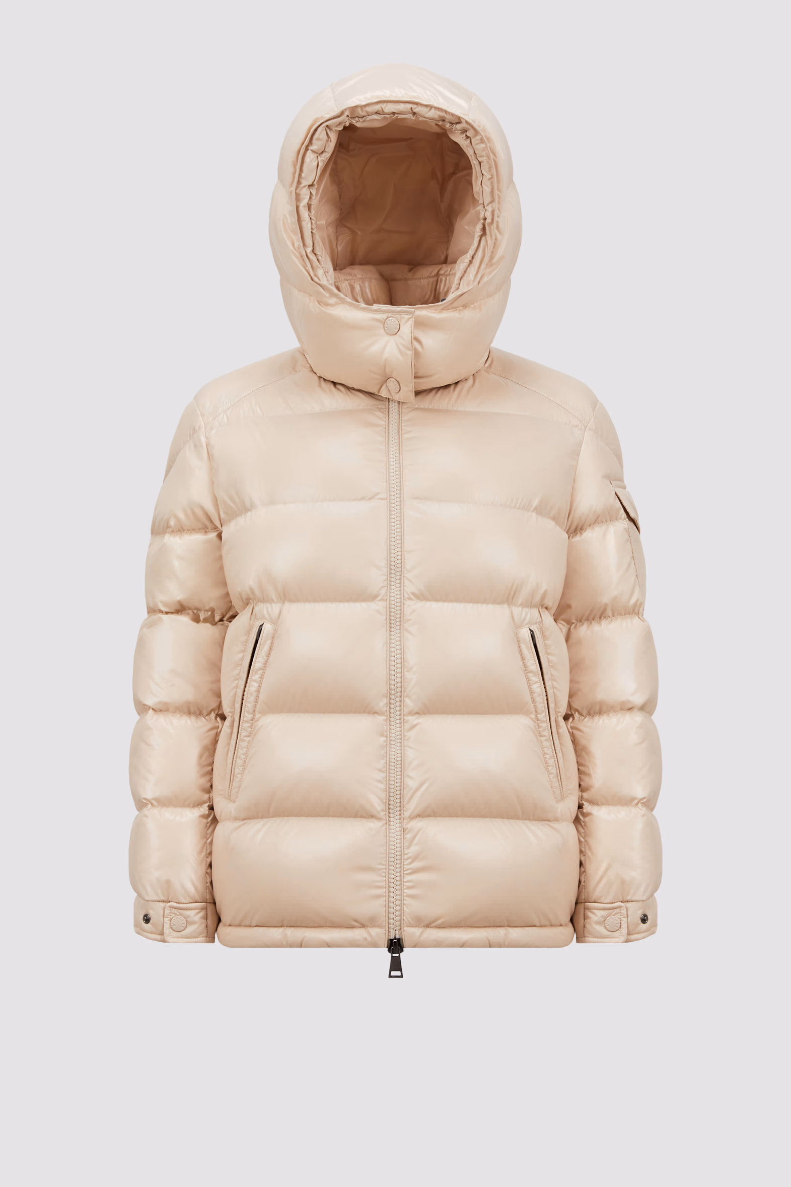 Plumífero corto con capucha Maire Mujer Beige Moncler 2